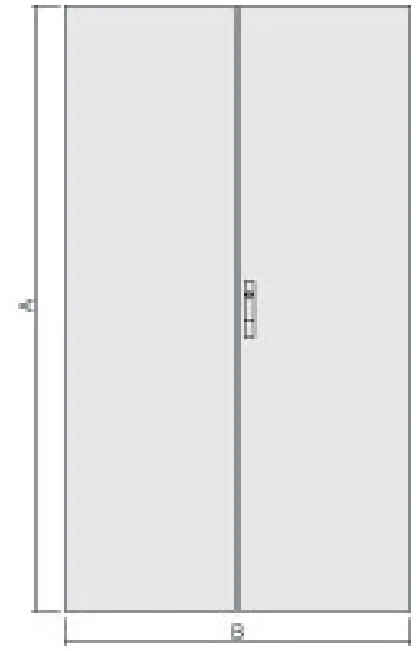 Accessoires d’armoire — Double porte pleine pour CQE et CAE