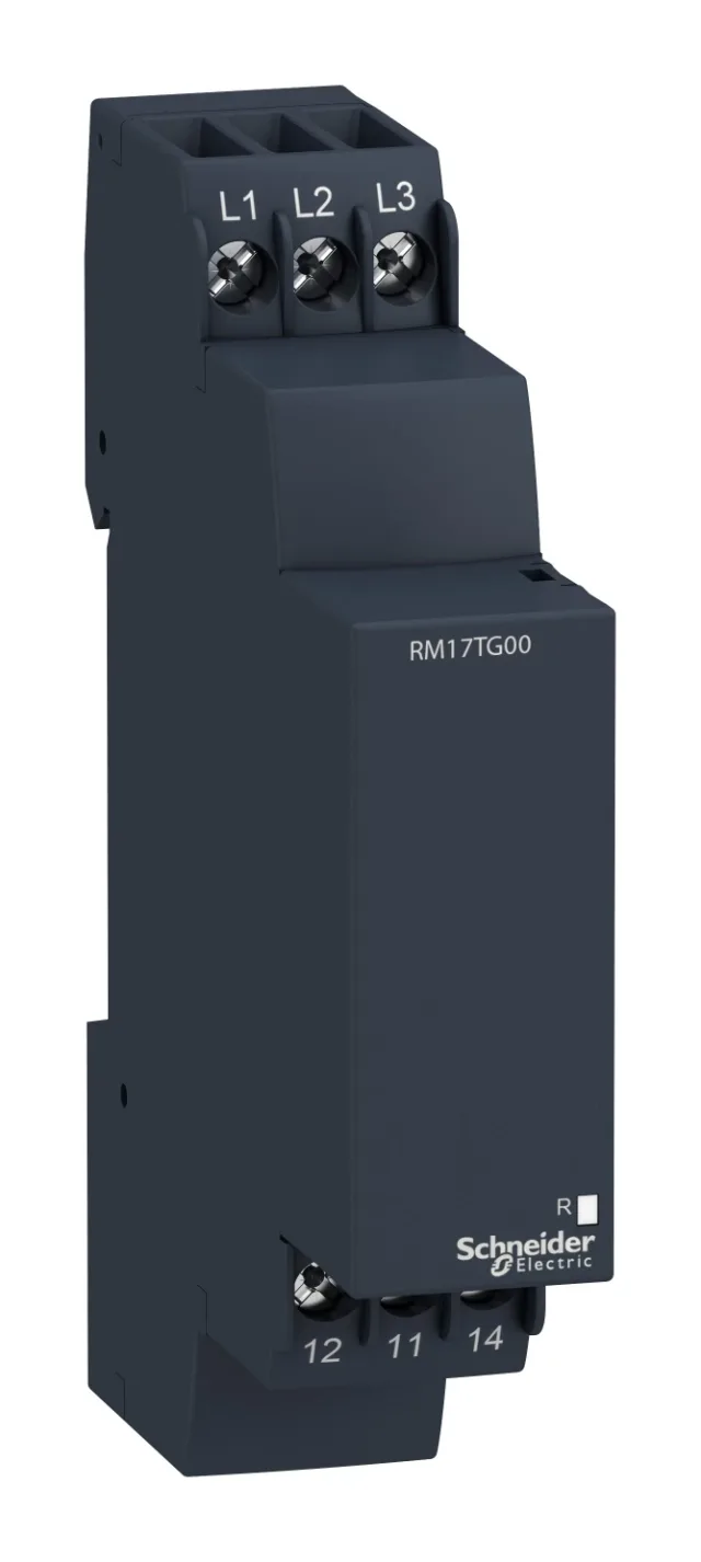 Relais de contrôle triphasé RM17TG00 — 208...480 V AC — Schneider Electric