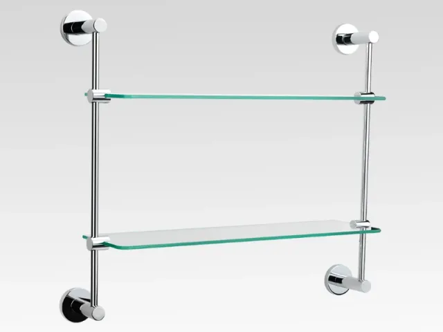 Double bathroom shelf — SANA YASMIN