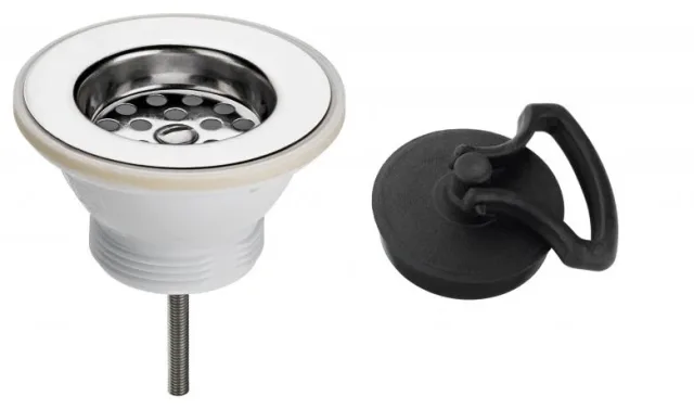 SOPAL — Screw-type waste + ring — 1921A10
