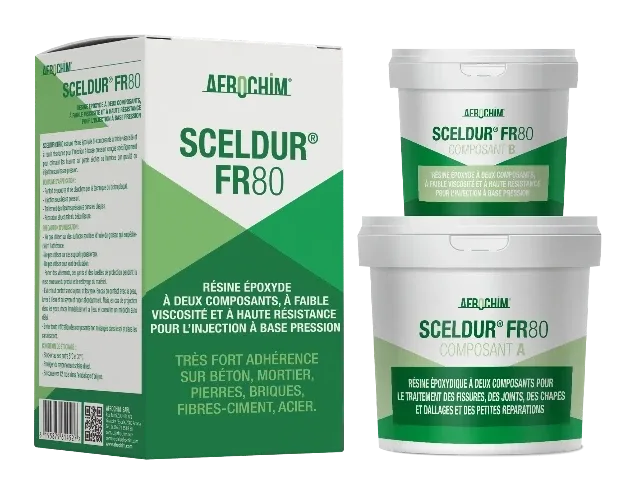 SCELDUR FR80 epoxy crack injection resin