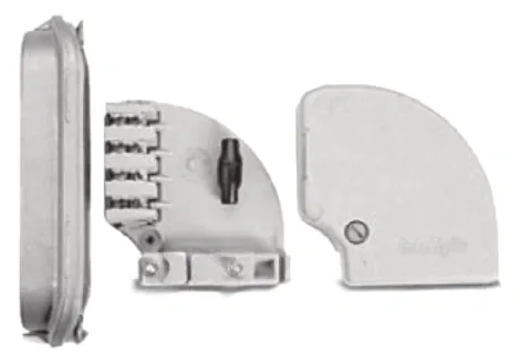 Double pole insulated terminal blocks — mgv series – For 45×186 slot