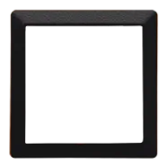 Frame black SERENA square — SOMEF 43CD32NR