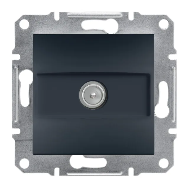 Prise antenne TV Asfora EPH3200171 — anthracite
