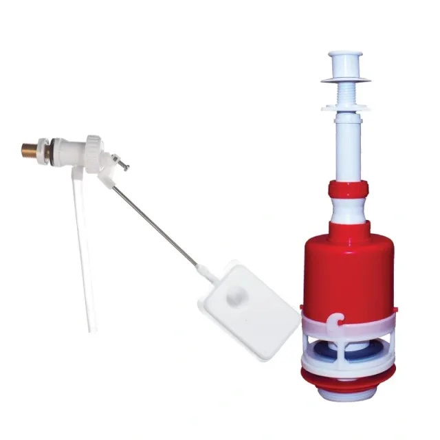 Flush mechanism pull-operated Rosa with float valve brass inlet EJIM JWC2056