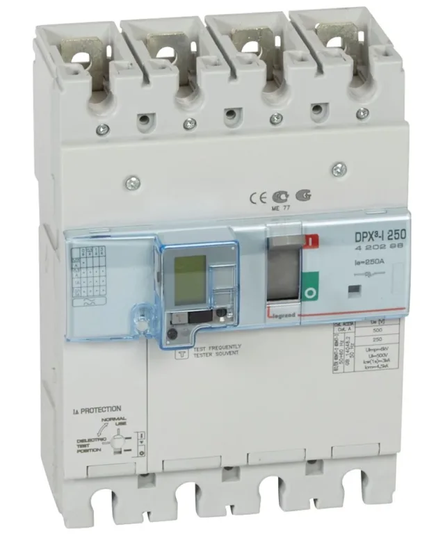Legrand DPX³ switch-disconnector — 250A, 4 poles, IP30 — 420298