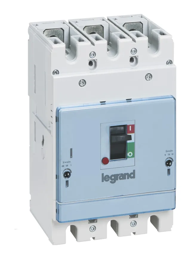 Legrand DPX³ 250 HP thermal-magnetic moulded-case circuit breaker — 100A, 3 poles, 36kA Icu at 400V, IP30 — 423008
