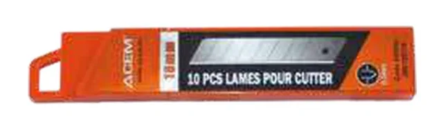 10 Lames pour cutter 18 mm — 720118
