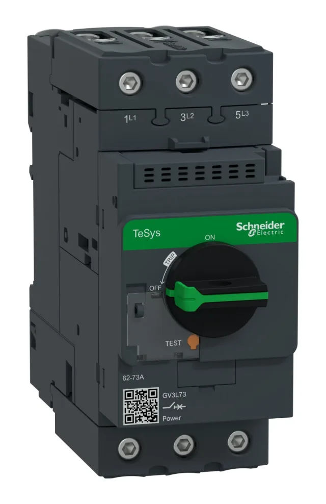 TeSys GV3L73 motor circuit breaker — 73 A