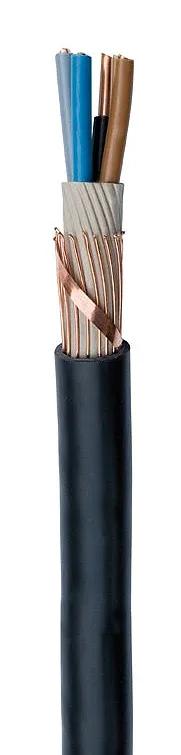 NYCY power cable with concentric conductor