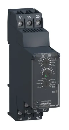 Modular timing relay RE22R2QTMR — 24…240 V AC/DC