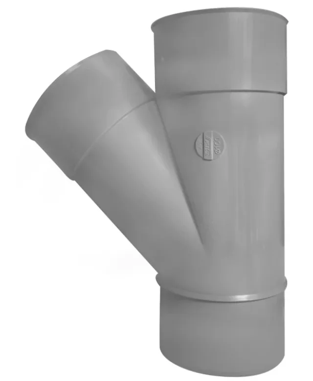 Single branch fitting PVC M/F Ø100 — EJIM JCA4137