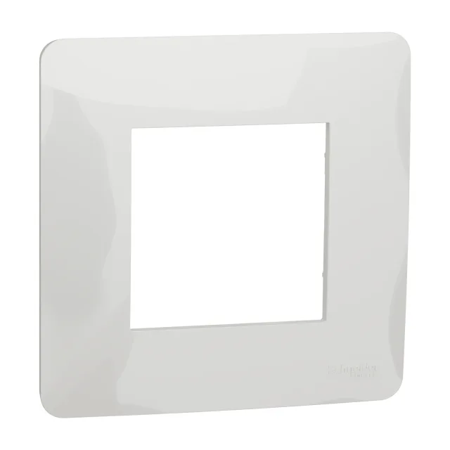 Plaque de finition New Unica NU200218 — blanc