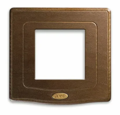 Plate VERA 44 square wood 2 modules — SOMEF 44PLE22NOC