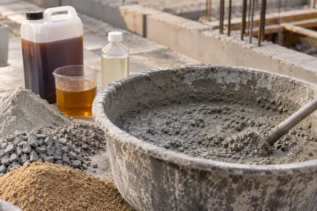 Range selection: Concrete & mortar admixtures