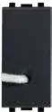 STIEL ALPHA 16A 250V pull-cord push-button carbon black
