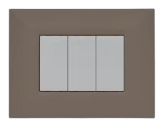Plaque de finition LUMINA grège — SOMEF 43PL03GRE