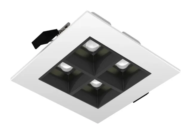 Recessed LED spotlight SPOT LED CARRE — 10 W · 4000 K · 50°