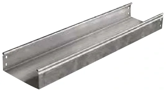 Cable tray — Solid bottom without interlocking — thickness 1.5 mm — S5
