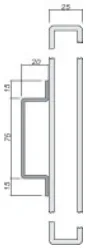 Accessoires d’armoire — Traverses de renfort pour platine frontale