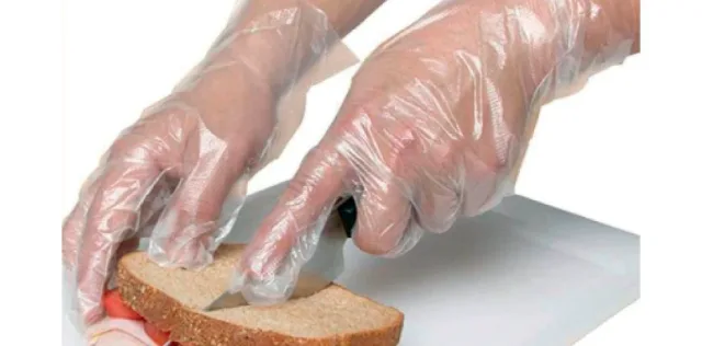 Prestige DPP disposable polyethylene gloves