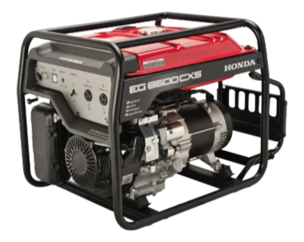 Honda EG6500CXS generator with D-AVR regulation
