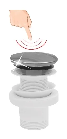 Washbasin waste click-clack 1 1/4″ Ø32 — EJIM JSB1016