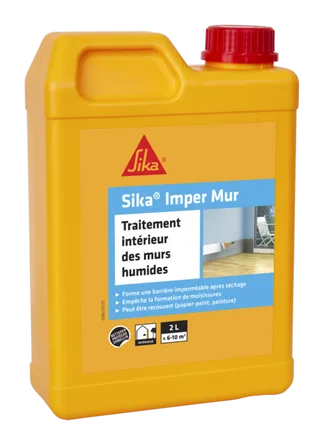 Sika® Imper Mur — Resin treatment for damp interior walls