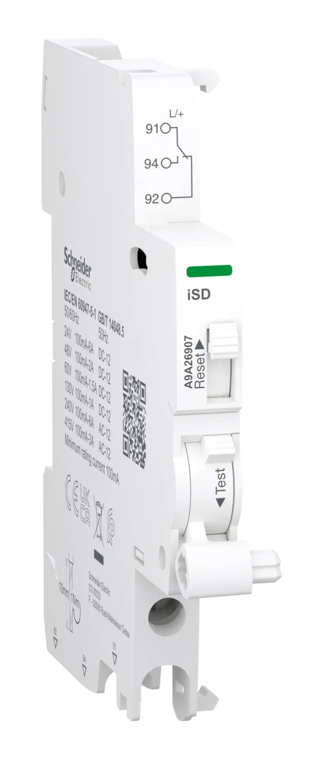 Auxiliary contact Acti9 iSD 1 changeover — A9A26907