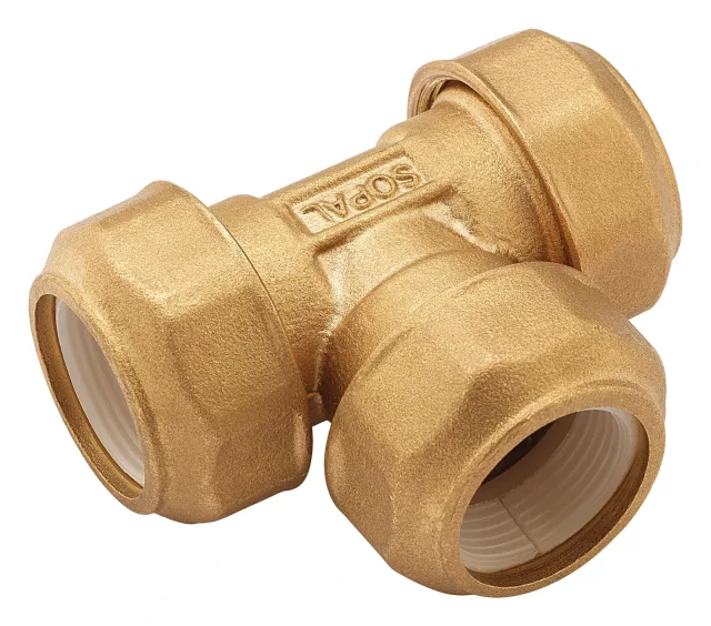 SOPAL — Pipe-to-pipe-to-pipe tee — ASTAFLO — 1339A01