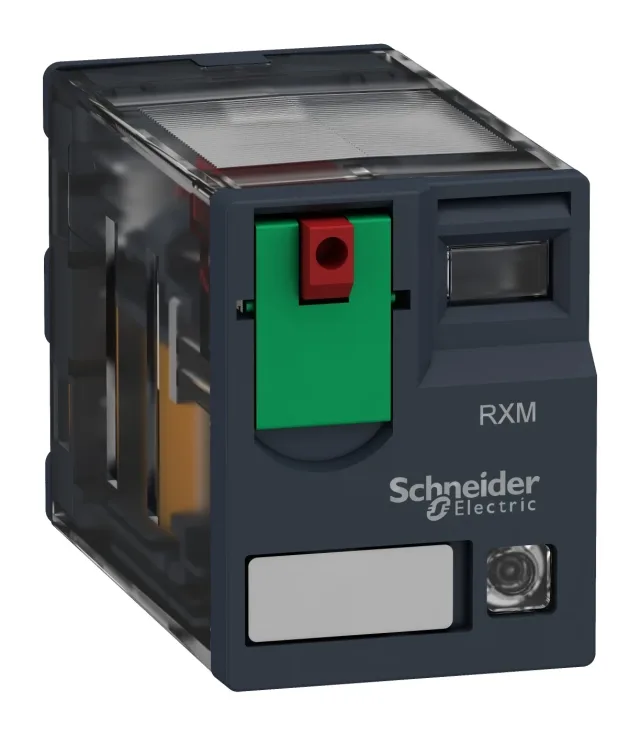 Miniature plug-in relay RXM4GB2B7 — 24 V AC