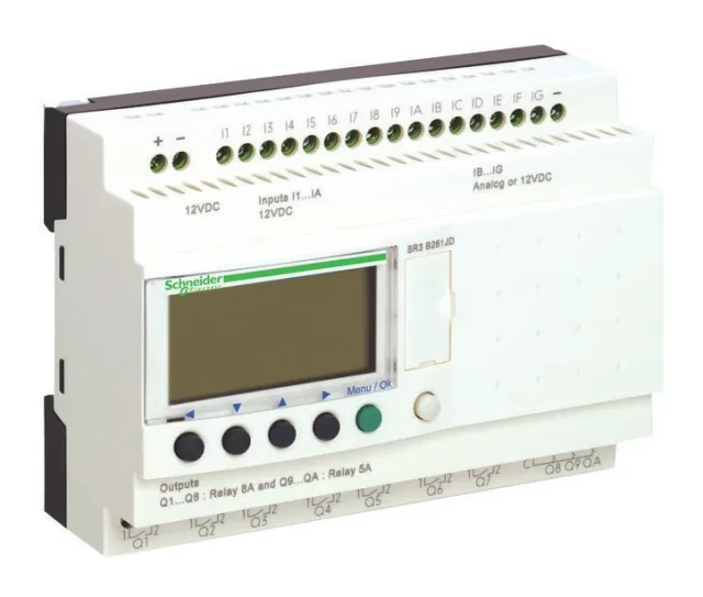 Zelio Logic SR2/SR3 SR3B261B smart relay – 26 I/O – 24 V AC