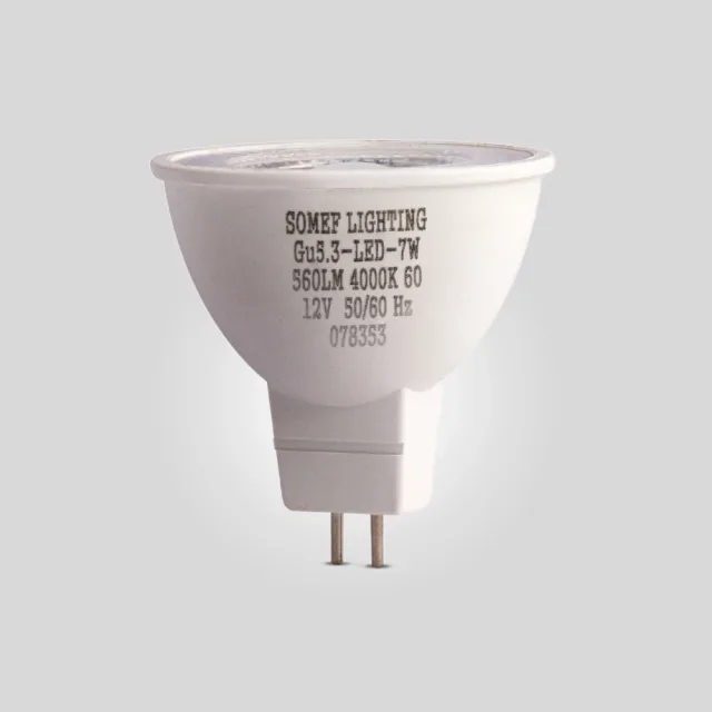 GU10 and GU5.3 LED spot lamps