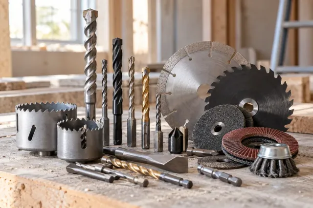 Range selection: Drill bits, blades & consumables