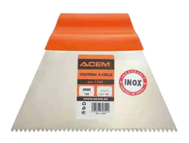 Adhesive spreader serrated stainless steel — 731304