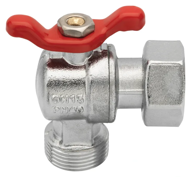 SOPAL — Ball valve angle swivel nut — 01D3A03
