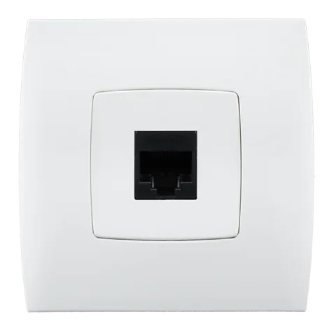 STIEL Phénicia telephone socket 4-contact white
