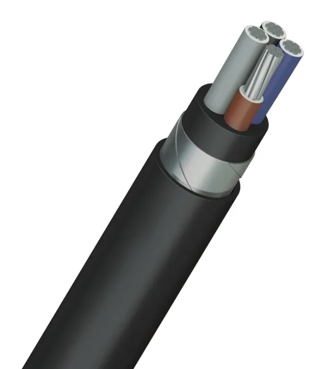 FR-N1X1G1Z4G1-AR halogen-free armoured aluminium cable