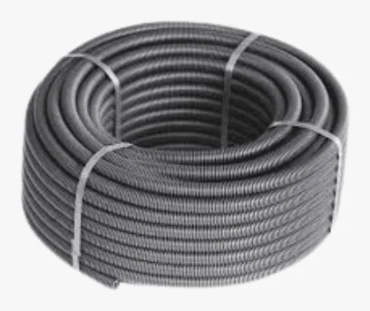 Grey corrugated conduit 25