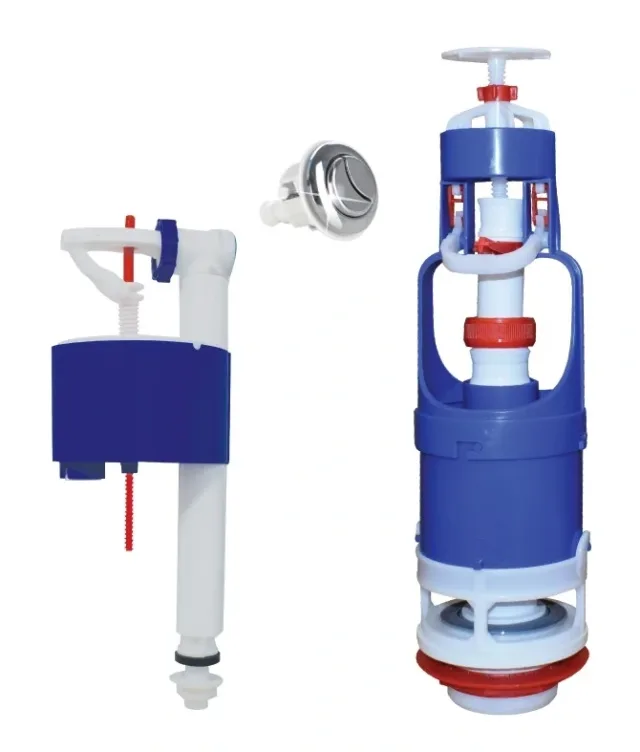 Mécanisme de chasse Bella à double poussoir avec flotteur coulissant bas — EJIM JWC2032