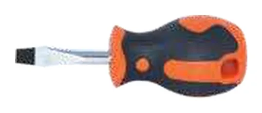 Screwdriver for slotted screws stubby — 056038