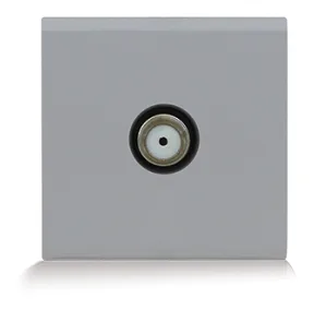 Prise SAT 2 modules SYLVIA 43 — SOMEF 433096F/2