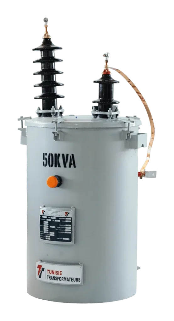 Cylindrical oil-immersed single-phase transformers