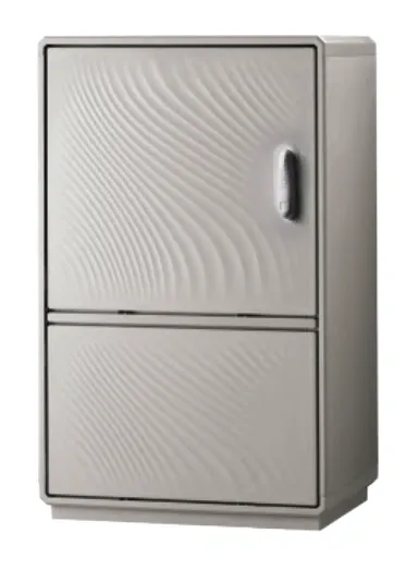 Outdoor enclosure Grafi7 width 685 mm — 1 comparment with integrated plinth