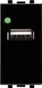 STIEL ALPHA 2A single-port USB charger black