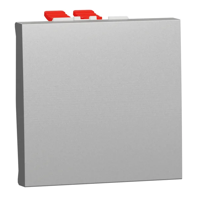 New Unica NU320530 intermediate switch — aluminium