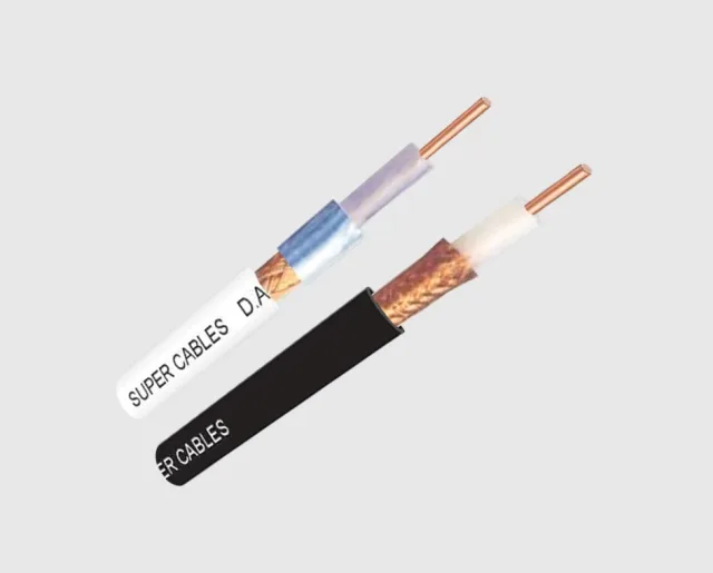 Antenna downlead coaxial cable