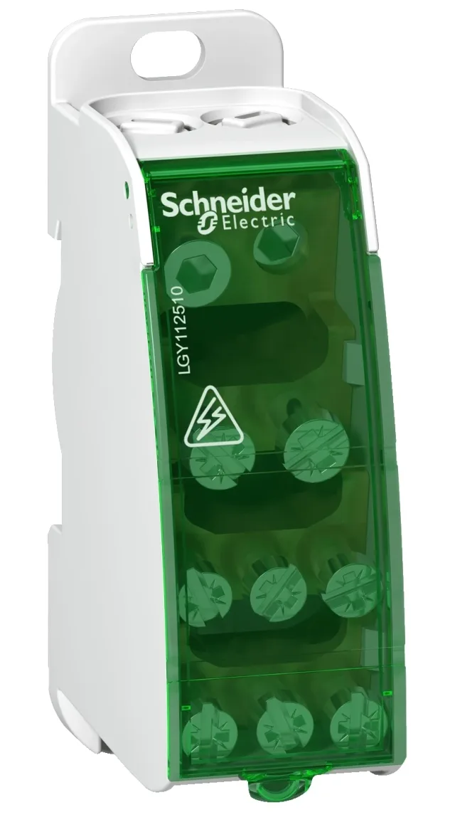 Screw distribution block Linergy DS 1P 125 A — LGY112510 — Schneider Electric