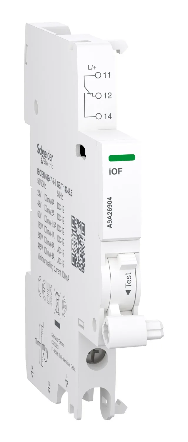 Auxiliary contact Acti9 iOF 1 changeover — A9A26904