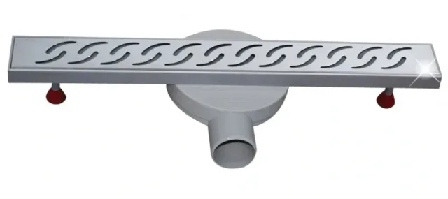 Caniveau de douche inox-Slim orientable L500 Mistrale 316L EJIM JSB1038